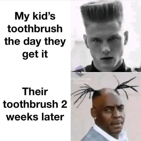 Who can relate?😅 #funny #memes #toothbrush #hahahumor Fun Memes Hilarious, Really Funny Jokes To Tell, Very Funny Pics, Phone Wallpapers Funny, Relatable Memes Funny, Funny Tattoo Quotes, Clean Funny Memes, Wallpapers Funny, Funny Tattoo