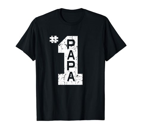 PRICES MAY VARY. Hilarious Papa Gift design for your grandfather in June or for Christmas. A great way to poke fun at your grandpa. Great distressed vintage style graphics shirt to show the love. If your loved people is the #1 papa on your family team get this shirt gift. #1 Number One Papa t-shirt Pa Shirt gift design for grandpa for Father's Day, Christmas and his birthday. Grandparent funny gift from grandson or granddaughter grandkids. Super cute Shirt for papa who Knows Everything Shirt Gif Graphics Shirt, Papa Gifts, 1 Number, Gift Design, Cute Shirt, One 1, Cute Shirts, Funny Gifts, Branded T Shirts