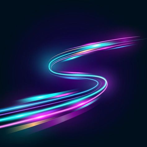 Neon Wave Effect Background Neon Effect Photoshop, Graphic Design Personal Branding, Neon Poster, Background Neon, Neon Background, Neon Effect, Photoshop Digital Background, Social Media Advertising Design, Neon Backgrounds