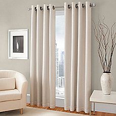 Ivory Curtains, Window Treatments Bedroom, Custom Drapes, Trendy Bedroom, Bedroom Windows, Lined Curtains, Hanging Curtains, Window Curtain, Drapes Curtains