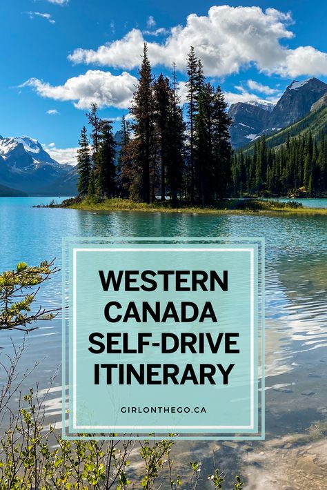 Western Canadian Self-Drive Itinerary Montreal Travel Guide, British Columbia Travel, Canadian Road Trip, Alberta Travel, Canada Trip, Vancouver Travel, Canadian Travel, Canada Road Trip, Travel Canada