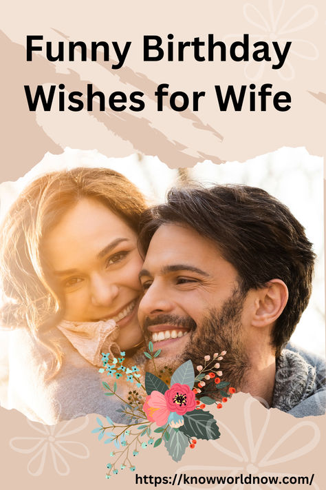 250+ Funny Birthday Wishes for Wife
#BirthdayWish #FunnyBirthdayWish #WishesforWife #RomanticCouples #sweetfunnywishes #WishesforWife #HappyMoments #WifeBirthdayWishes #WishesToFunny #Trendy #Usa #Uk #Canadas Birthday Funny Captions, Birthday Wish For Wife, Funny Birthday Wishes, Short Birthday Wishes, Birthday Wishes For Wife, Funny Wishes, Couples Weekend, Birthday Wishes Funny, Late Birthday