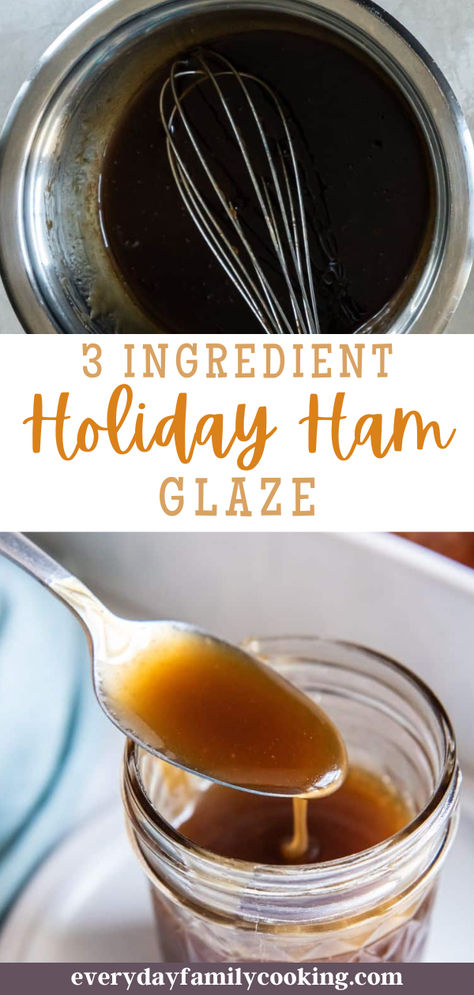 This 3-ingredient ham glaze is incredibly tasty. It’s quick, easy to make, and adds a burst of flavor to your ham, making it a simple and delicious choice for any occasion. Easy Glaze For Ham Simple, Glaze For A Ham, Easy Ham Glaze Brown Sugar Simple, Simple Glaze For Ham, Ham Steak Glaze Recipe Easy, Brown Sugar Ham Glaze Easy, Easy Glaze For Ham, Easy Brown Sugar Glaze For Ham, Easy Ham Glaze Simple