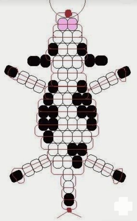 Beading Animals Patterns Free, Pony Bead Chicken, Frog Pony Bead Pattern, How To Make Bead Lizards, Seed Bead Animal Patterns Free, How To Make Animals With Beads, Pony Bead Lizard Pattern, Animal Pony Bead Patterns, Fish Pony Bead Pattern