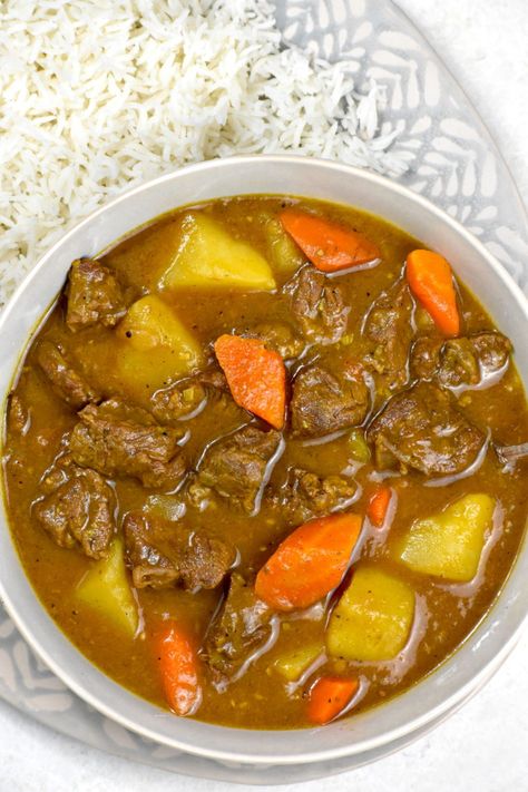 Japanese Beef Curry (or any meat of your choice) - GypsyPlate Curry Beef Stew, Beef Curry Stew Recipe, Japanese Beef Curry, Golden Curry, Curry Beef, Beef Curry Recipe, Japanese Beef, Curry Stew, Best Beef Recipes