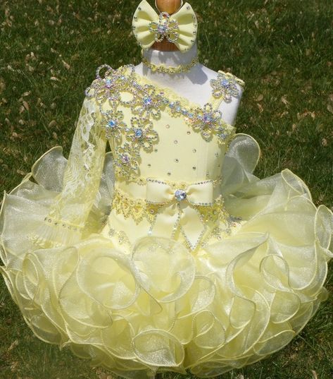 Glitz Examples - Glitz & Glamour Pageant Boutique Cupcake Pageant Dress, Dresses In Dubai, Glitz Dress, Glitz Pageant Dresses, Organza Flower Girl Dress, Kids Pageant Dresses, Glitz Pageant, Beauty Pageant Dresses, Junior Party Dresses