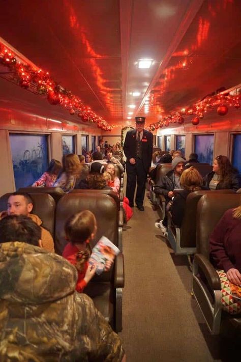 Christmas Train Ride, Polar Express Train Ride, Lebanon Ohio, Christmas Classroom Treats, Holiday Balloons, Polar Express Train, Holiday Train, Classroom Treats, Scenic Railroads