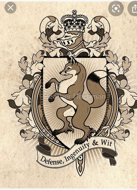 Family Crest Design, Artist Home Studio, Heraldry Design, Vulpes Vulpes, Fox Artwork, Crest Design, Art Fox, Fox Coat, Arm Art