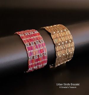 Bugle Bead Patterns, Bugle Bead Bracelet, Superduo Bracelet, Jewelry Making Patterns, Textured Bracelet, Super Duo, Beaded Bracelets Tutorial, Beaded Cuff Bracelet, Beading Tutorial