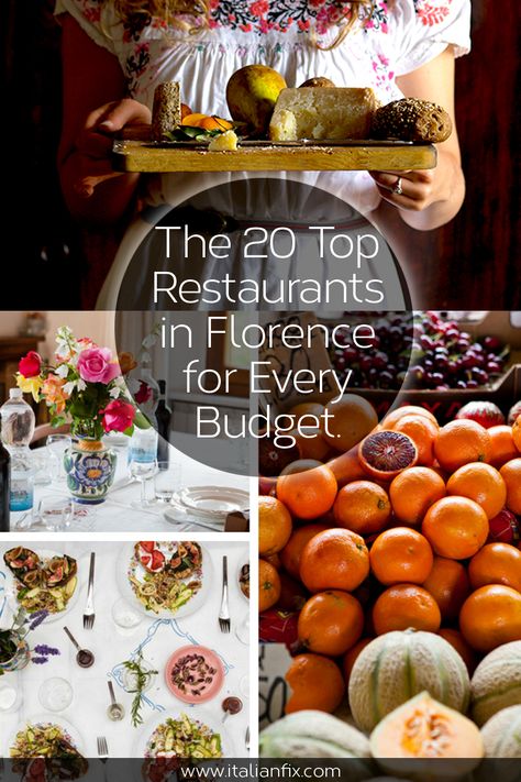 Restaurants in Florence: 20 Top Choices from Food Critics, Travelers and Locals - ITALIAN FIX Tuscany Restaurants, Restaurant Dinner Outfit, Florence Italy Food, Fancy Meals, Florence Restaurants, Dinner Shrimp, Traveling Italy, Italy Places To Visit, Italy Places