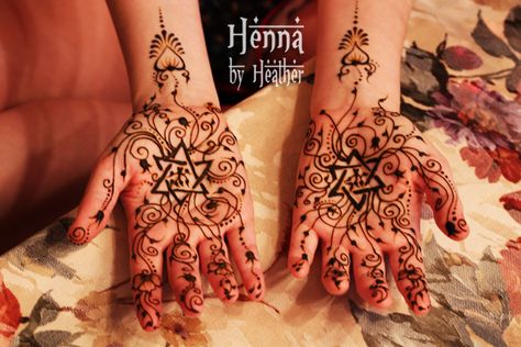 Jewish Henna Designs, Jewish Henna, Ancestor Veneration, Jewish Tattoo, Moodboard Images, David Bridal, Henna Inspiration, The Star Of David, Henna Ideas