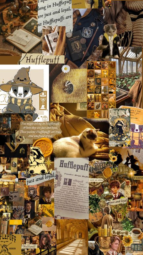 Hufflepuff Harry Potter Houses Aesthetic, Harry Potter Wallpaper Hufflepuff, Hufflepuff X Slytherin Couple Aesthetic, Harry Potter Hufflepuff Aesthetic, Hufflepuff Moodboard, Hufflepuff Core, Hufflepuff Characters, Hufflepuff Wallpaper, Fan Aesthetic