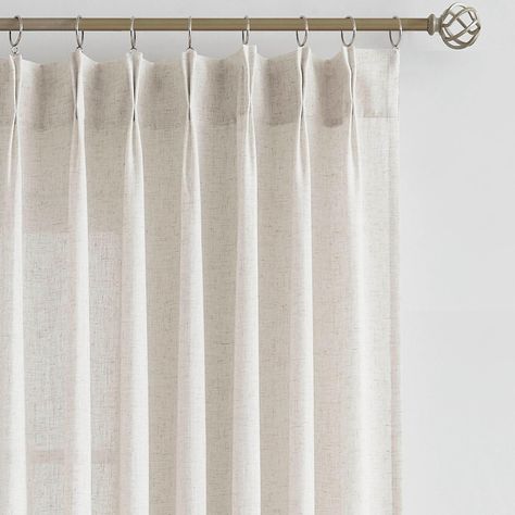 PRICES MAY VARY. Ready Made:Each package includes 2 panels of pinch pleated curtain with 18 hooks(without rings),measuring 42"Wx63"L each panel.Please measure the curtain rod length and the height from rod to ground to know how much width and length of curtains you need. Pinch Pleats Design:Each beige curtain panel with 7 pinch pleats generates modern and luxury feel.Linen curtains provide a natural,organic,and textured look that complements a variety of interior styles.By offering linen curtain Budget Curtains, Pinch Pleat Drapes, Sheers Curtains Living Room, Light Filtering Curtains, Semi Sheer Curtains, Pinch Pleat Drape, Neutral Curtains, White Blinds, Beige Curtains