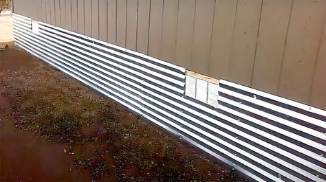 Metal Skirting For Homes, Manufactured Home Skirting Ideas, Skirting For Mobile Homes, Diy Mobile Home Skirting, Mobile Home Skirting Ideas, Metal Skirting, Rv Skirting, Skirting Ideas, House Skirting