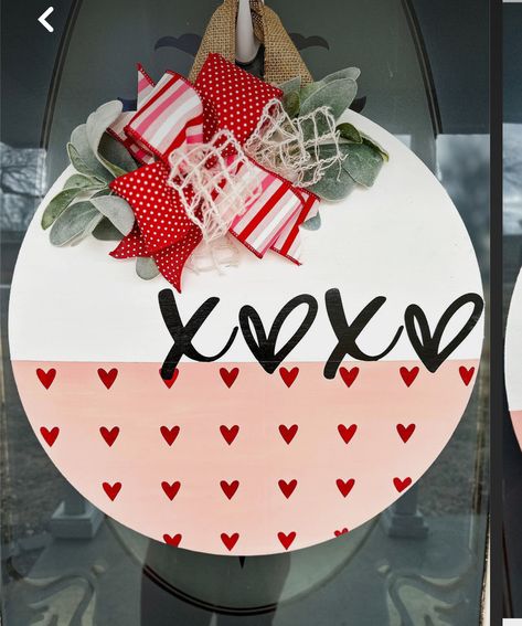 Diy Vinyl Wood Signs, Valentines Wood Door Hangers, Wood Spring Signs, Diy Valentines Door Hanger, Valentine Round Door Hanger, Valentine’s Day Wood Signs, Valentine’s Day Door Sign, January Door Hanger, Valentines Door Sign