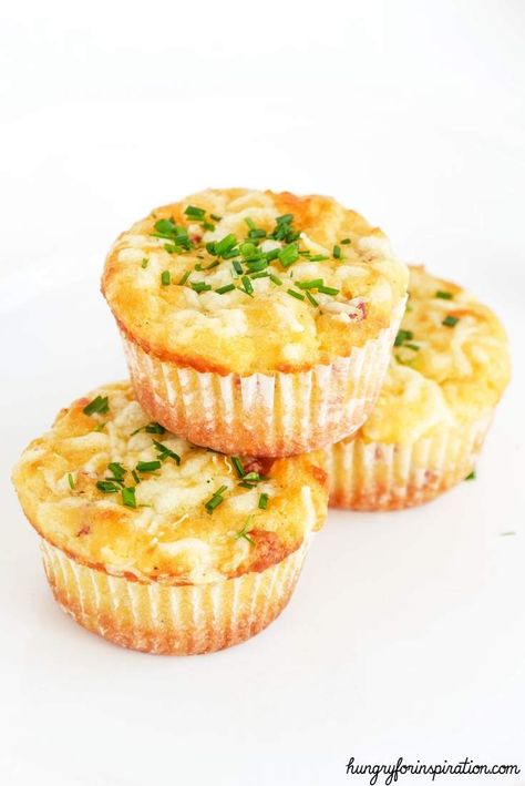 Savory Keto Salami & Cheddar Breakfast Muffins | Hungry For Inspiration Keto Salami, English Biscuits, Gluten Free Recipes For Kids, Low Carb Backen, Keto Peanut Butter Cookies, Keto Brownies, Healthy Sugar, Healthy Gluten Free Recipes, Gluten Free Treats