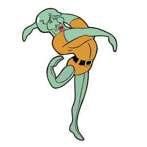 Handsome Squidward Dancing Meme Sticker. #meme #squidward #Dancing #SpongeBob #HandsomeSquidward #Dance Handsome Squidward Wallpaper, Handsome Squidward Tattoo, Handsome Squidward Painting, Buff Squidward, Squidward Dancing, Hot Squidward, In Love Meme, Squidward Funny, Meme Dance