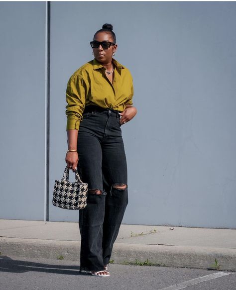 Curvy Casual Outfits, Outfits Black Women, Saturday Outfit, Cute Outfits With Jeans, Stylish Work Attire, Practice Outfits, Business Casual Outfits For Work, Classy Casual Outfits, Streetwear Fashion Women