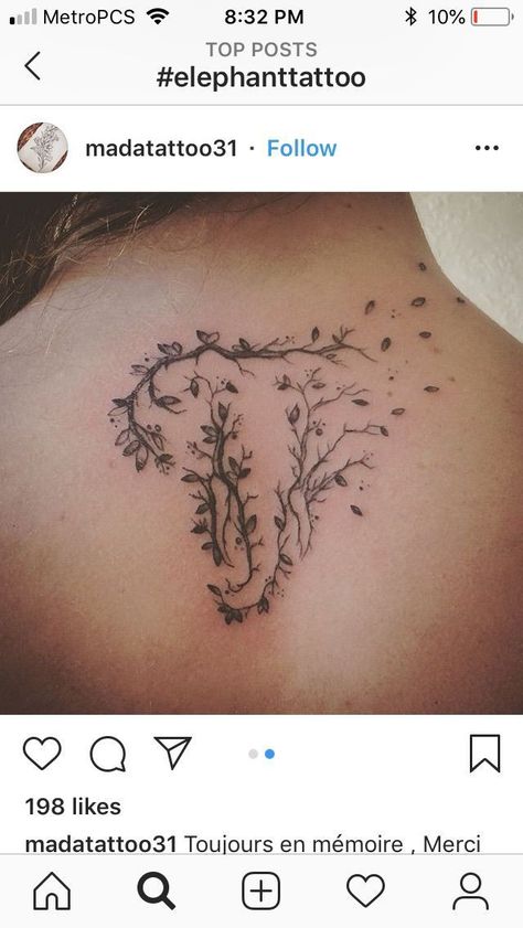 Spine Tattoos For Women Elephant, Elephant And Tree Of Life Tattoo, Elephant Sun Tattoo, Meaningful Elephant Tattoos, Elephant Tattoos For Lost Loved Ones, Tree Of Life Elephant Tattoo, Cute Elephant Tattoos For Women, Delicate Elephant Tattoo, Elegant Elephant Tattoos