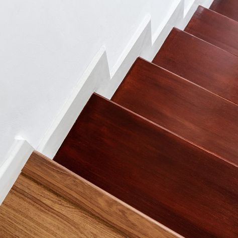 Laminate Stairs Laminate Stairs Ideas, Laminate On Stairs, Laminate Flooring On Stairs, Laying Laminate Flooring, Laminate Stairs, Vinyl Stairs, Stairs Ideas, Stair Rods, Wood Stairs