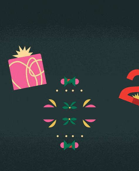 Christmas Motion Graphics Animation, New Year Motion Design, Animated Holiday Card, Christmas Animation Gif, Christmas Animation Illustration, Christmas Motion Design, New Year Design 2023, Ice Animation, Christmas Motion Graphics