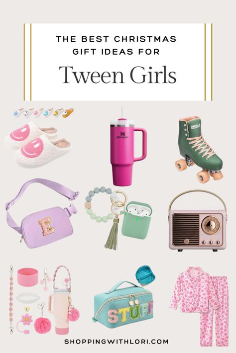 The Best Christmas Gift Ideas for Tween Girls Christmas Gift Ideas For 10 Year Girl, Girly Christmas Gifts, Girls Christmas Gifts, Chistmas Gift, Girly Christmas, Girls Gift Guide, Creative Christmas Gifts, Christmas Gift Card, Christmas Gifts Toys