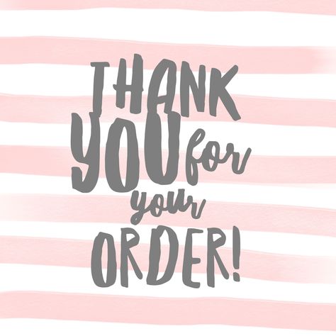 Red Aspen Thank You For Your Order, Your Order Is Ready For Pick Up, Mary Kay Thank You For Your Order, Last Call For Orders, Thank You For Your Order, Mary Kay Online Party, Pink Zebra Consultant, Body Shop Skincare, Tupperware Party