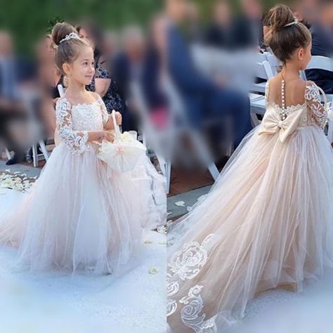 Daughter Of The Bride Dress, Flowergirls Wedding Dresses, Daughter Of The Bride Dresses, Little Bride Dress Kids, Flowergirls Dress, Toddler Wedding Dress, First Holy Communion Dresses, Unique Flower Girl Dresses