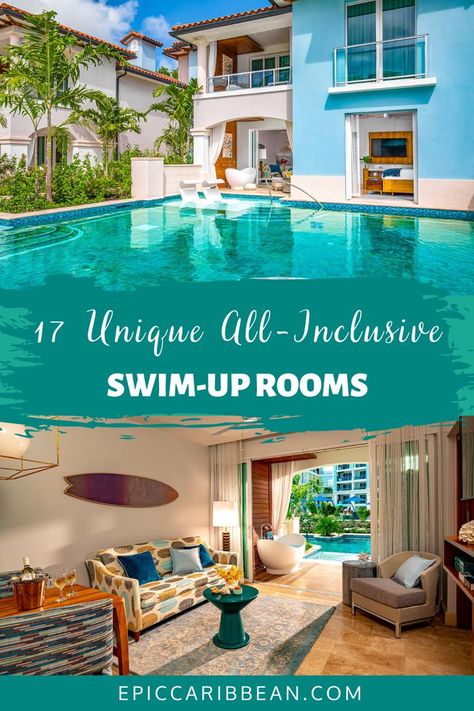 Swim Up Rooms All Inclusive, Zero Entry Pool, Butler Service, Lagoon Pool, Best All Inclusive Resorts, Caribbean Resort, Pool Fashion, Exotic Holiday, Healthy Travel