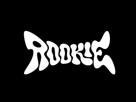 Rookie by Sasha Cko on Dribbble Logo Group Design, Fan Names Ideas, Group 1 Logo, Name Group Ideas, Cool Group Names, Group Logo Ideas, Alan Aesthetic, Dr Logo, Name Design Art