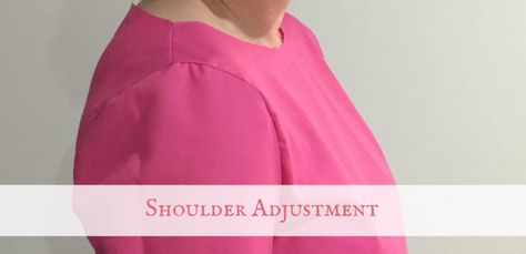 Shoulder Adjustment Advanced Sewing, Sewing Tops, Sewing Alterations, Bra Pattern, Altering Clothes, Sewing Class, Pattern Drafting, Sewing Lessons, Coat Patterns