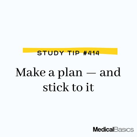 Make a plan — and stick to it #studytip #study #medicine #medschool #nurses #nursingschool #medstudent #medstudentlife #college Study Medicine, Teen Stuff, Child Education, Study Methods, Study Inspo, School Tips, Med Student, Make A Plan, Med School