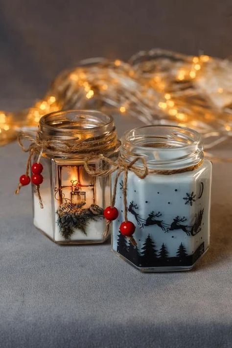 CozyCraftCandles - Etsy Ukraine Soya Mumu, Christmas Scented Candles, Hand Painted Candles, Container Candles, Wooden Wick Candles, Organic Candles, Aroma Candle, Intention Candles, Winter Candle