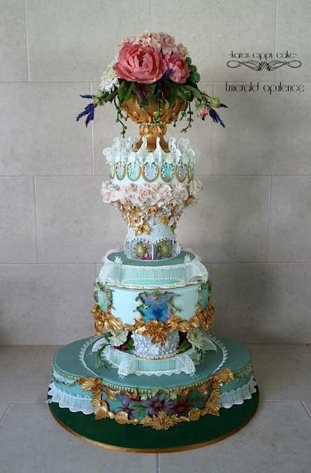 If you're groaning over "Gilt-y Pleasures," then I have a subtitle for you: "If it ... Extreme Cakes, Baroque Wedding, Gateaux Cake, Amazing Wedding Cakes, Crazy Cakes, Baroque Architecture, Special Occasion Cakes, Elegant Cakes, Unique Cakes