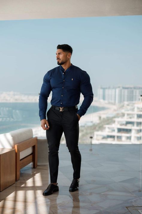 Fit Guys In Suits, Business Casual Attire For Men, Black Men Fashion Urban, Smart Casual Menswear, Mens Business Casual Outfits, Formal Men Outfit, Black Men Fashion Casual, Classy Outfits Men, Big Men Fashion