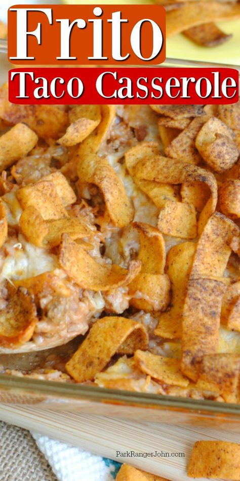 Frito Taco Casserole, Taco Casseroles, Princess Recipes, Brunch Casseroles, Frito Recipe, Hardy Meals, Dieting Foods, Mexican Guacamole, Crock Pot Lasagna Recipe