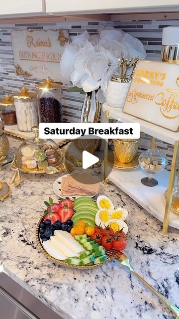 Reina G. Slim on Instagram: "Saturday Breakfast 😋 SAVE FOR LATER ❤️

I don’t usually use filter but a little sparkle won’t hurt on this rainy gloomy day! How’s the weather where you are? Anything fun planned for the weekend? Wishing you a wonderful day! 

SAVE THIS POST AND SHARE/TAG A FREIND❤️
:
:
:
Follow: @decorandbeyond_byreina for more inspirations and ideas 💫
:
:
:
:
:
:
:
:
:
:
:
:
:
#breakfast 
#healthyfood 
#healthylifestyle 
#breakfastideas 
#heartybreakfast 
#breakfasttime 
#breakfastlover 
#brunch 
#brunchideas 
#quickbreakfast 
#weekendbreakfast 
#weekendbrunch 
#weekendvibes 
#coffeestation 
#coffeebarideas" Saturday Breakfast, Breakfast Lovers, Weekend Breakfast, Gloomy Day, Weekend Brunch, Save For Later, Coffee Station, Hearty Breakfast, Breakfast Time