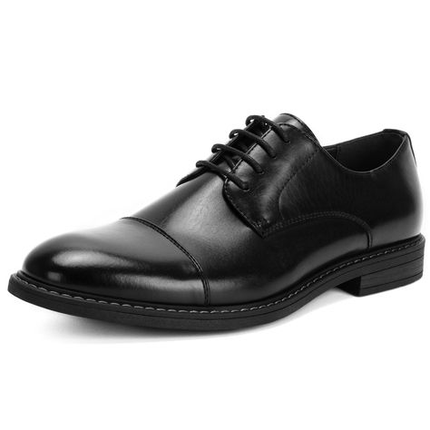 PRICES MAY VARY. Men's Dress Shoes Leather Classic Formal Oxfords for mens Flexible rubber sole can provide great cushion and reduce the foot fatigue The rubber outsole not only with better elasticity, but also wear resistant Lightweight construction with extended durability with breathable linings Comfortable and Soft lining and insole keep your feet odor free and dry everyday Dress Shoes Men Outfit, Men Shoes Formal Wedding, Suit Closet, Mens Wedding Shoes, Black Shoes Outfit, Men Suit Shoes, Business Formal Shoes, Boy Oc, Black Formal Shoes