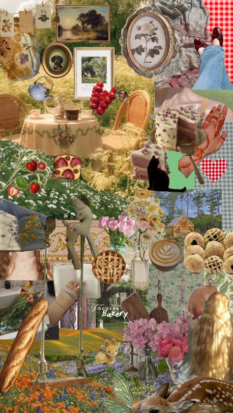 Fairy bakery 🥐🥖💐✨🧚‍♀️💋💅🕴️🍡🎀🪽 #bake #bread #fairycore #cottagecore Cottagecore Bakery Aesthetic, Cottagecore Bakery, Fairy Bakery, Cottagecore Baking, Bake Bread, Fairycore Cottagecore, Fairy Core, Dream Board, Sweet Treat