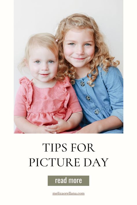 It's that time of year again – time for your little one to smile for the camera at daycare picture day! Taking your child to school photos can be a challenge, but with a few simple tips and tricks, you can make picture day a breeze. From choosing the perfect outfit to calming pre-photo jitters, these tips will get your child picture-ready in no time. Read More! School Picture Outfit Ideas, Picture Day School Outfit, School Portraits Preschool Photo Ideas, Toddler School Picture Day Outfit, Picture Day Outfit Preschool, Kindergarten School Pictures Outfits, School Photo Outfit Ideas, Toddler Picture Day Outfit, Kindergarten Picture Day Outfit