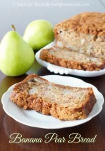 Pear Bread, Pear Dessert, Jello Salad, Fruit Bread, Pear Recipes, Apple Bread, Best Banana Bread, Banana Recipes, Dessert Bread