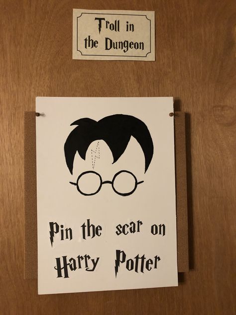 Pin The Scar On Harry Potter Printable, Pin The Scar On Harry Potter, Harry Potter Pin The Scar, Phoenix Party, Harry Potter 6, Harry Potter Theme Birthday, Imprimibles Harry Potter, Harry Potter Halloween Party, 11 Birthday