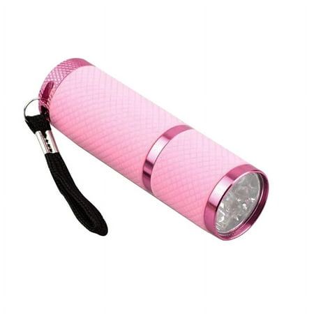 Outdoor Mini Pink Rubber Coated 9-LED Flashlight Torch The Torch Flashlight is not only illumination, also you can treat it as a ornament in your keyring. Only the above package content, other products are not included. Note: Light and different displays may cause the color of the item in the picture a little different from the real thing. The measurement allowed error is +/- 1-3cm. Size: 3.6" x 1.4". Pink Flashlight, Reading Party, Mini Rosa, Red Crayon, Super Bright Flashlight, Bright Led Flashlight, Night Reading, Led Camping Lantern, Mini Flashlights