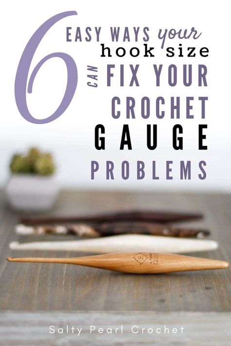 The crochet hook size you choose can really affect how your finished crochet project comes out. Click here for help understanding gauge in crochet, and a list of handy crochet gauge tips for how to fix crochet gauge problems so your projects always come out as beautiful as you envision them. Pearl Crochet, Crochet Gauge, Crochet Classes, Crochet Knit Stitches, Jewelry Girl, Crochet Tips, Complicated Relationship, Cowgirl Jewelry, Your Crochet