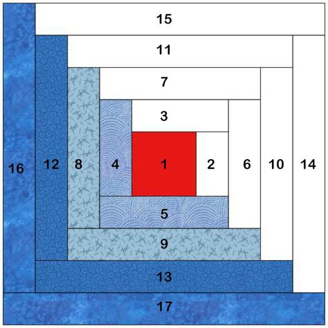 Learn the fast way to make the classic Log Cabin quilt block from fabric strips. Tutorial from NewQuilters.com #logcabinquilt, #easyquiltblocks, #quiltpiecing, #quiltsew, #quiltingforbeginners Log Cabin Squares, Log Cabin Quilt Designs, Small Panel Quilts Ideas Layout, Log Cabin Quilts Patterns Free, Log Cabin Quilt Blocks Free Pattern, Log Cabin Quilts Layouts, Classic Quilt Blocks, Cabin Quilt Block, Log Cabin Patchwork