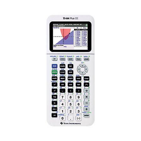 Back To School Guide Featuring The Texas Instruments TI-84 Plus CE! - http://www.nighthelper.com/back-school-guide-featuring-texas-instruments-ti-84-plus-ce/ Graphing Calculators, Ap Physics, Math Apps, Ap Exams, Color Graphing, Scientific Calculator, Science Topics, Pre Algebra, Office Office