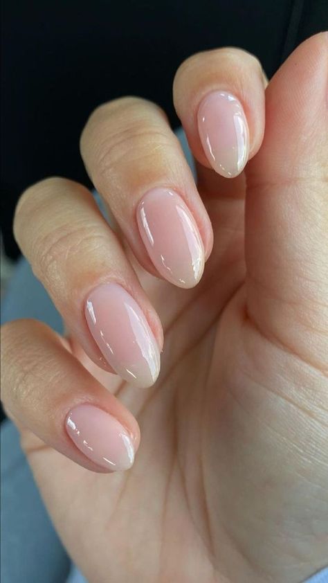 Nail Ideas Simple Pink, Summer Nail Ideas Pink, Simple Pink Nails, Nail Inspiration Pink, Nail Ideas Pink, Short Classy Nails, Pink Nail Ideas, Classy Almond Nails, Milky Nails