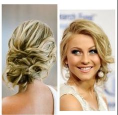 front and back view Wedding Party Hairstyles, Wedding Hairstyles For Medium Hair, Up Dos For Medium Hair, Trendy Wedding Hairstyles, Hair Styles 2017, Penteado Cabelo Curto, Wedding Hairstyles Updo, Party Hairstyles, Wedding Hair And Makeup