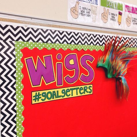 Do you write Wildly Important Goals with your students? Some of my favorite moments in my class are when my kids reach their goals and we get to celebrate their awesomeness with this glorious wig ☺️ Wildly Important Goals, Class Goals, 2025 Theme, Alternative Seating Classroom, The Leader In Me, 4th Grade Teacher, Student Leadership, Teachers Toolbox, Class Jobs