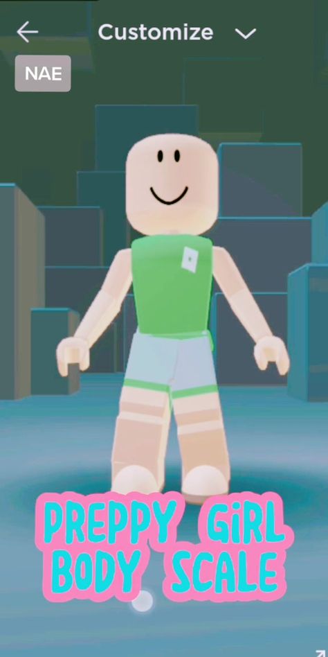 Roblox Body Scale, Roblox Legs Tutorial, Cute Roblox Body Types, Roblox Body Types, Roblox Body Tutorial, Roblox Body, Body Tutorial, Body Scale, How To Get Bigger